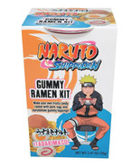 Naruto Shippuden Anime Itadakimasu! Gummy Ramen Kit Box of 6 Cups NEW SE... - £18.52 GBP