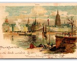 Ships in Port Hafen Port of Hamberg Hamburg Germany DB Postcard V23 - $4.90