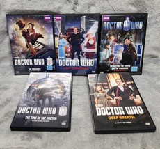 Doctor Who DVD Lot QTY 5 Christmas, Deep Breath, The Time of The doctor - £18.67 GBP