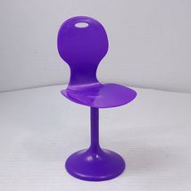 Barbie Space Station Discovery purple chair stool barstool replacement part - $15.00