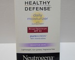 New Neutrogena Healthy Defense Daily Moisturizer SPF 50 Sensitive Skin 1... - $50.00