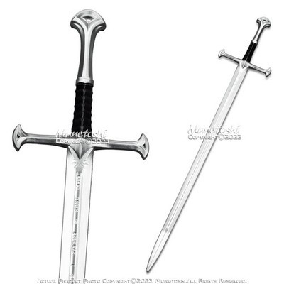 41” Foam Anduril Long Sword Aragorn King Rings Fantasy Medieval Cosplay ... - $11.86