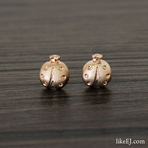 Ladybug Stud Pin Earring - £9.48 GBP