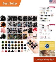 Diverse 636 PCS Safety Eyes and Noses Set - Perfect for Unique Amigurumi... - $39.00