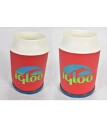 2  Retro Vintage IGLOO Can Cooler Koozie Beer Beverage Holder Coozie 80’... - $609.30 MXN