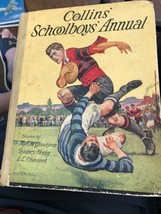 Collins Colegial Anuario 1930&#39;s Rugby Cubierta Artículo Por A. T. Young On Rugby - £8.83 GBP