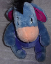 Disney Store Sitting Eeyore Removable Tale 13” Plush - £8.61 GBP