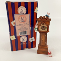 Enesco Passing Time Mice On Grandfather Clock Figurine Pennywhistle Lane... - $29.65