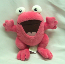 Jakks Pacific Neopets PINK QUIGGLE Frog 6&quot; Plush STUFFED ANIMAL Toy - £14.41 GBP