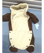 US Polo Association Baby Winter Sherpa Lined Pony Snowsuit Bodysuit 3-6 ... - £23.27 GBP