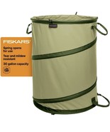 Collapsible Garden Bag for Yard Waste, 30 Gallon Reusable Container for ... - $46.61 CAD