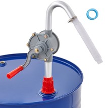 VEVOR Drum Pump, 6 GPM Flow, Rotary Barrel Pump Hand Crank, Fits 5 to 55... - $73.43