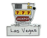 Las Vegas Nevada Jackpot Slot Machine Fridge Magnet - $5.99