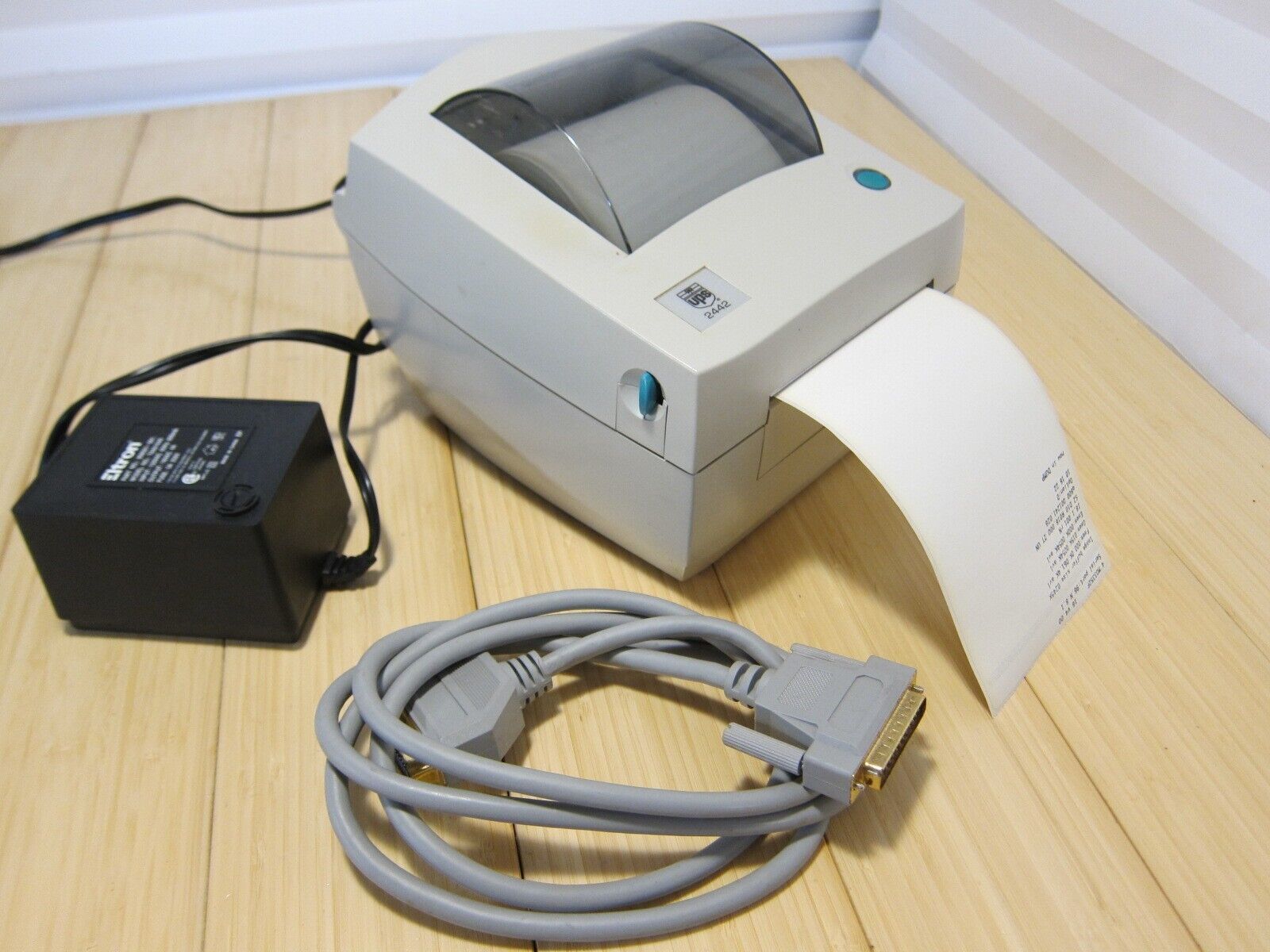 Primary image for Zebra LP2442 Thermal Label Shipping Printer Parallel To USB Like LP2844 Bundle