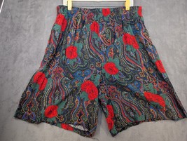 Vintage Women’s Paisley Shorts Size 22 Made In USA - $14.01