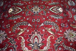 8&#39;3 x 11 Magnificent Animal Design Pictorial Hand Knotted Oriental Wool Area Rug - £1,628.88 GBP