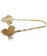 Shell Ice Tongs Hallmarked R Sterling 9.67 Grams Antique Sterling Silver - £77.76 GBP