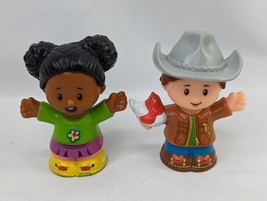 Fisher Price Little People Girl Cowboy Figure DWC31 DYF19 - $10.95