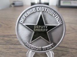 Defense Distribution Region West DDRW Deputy Sheriff CDR&#39;s Challenge Coi... - £8.68 GBP