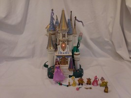Beauty and the beast castle Disney RARE 1998 Polly Pocket Size trendmasters  - $57.44