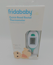 Fridababy Quick Read Flexible Tip Rectal Baby Thermometer Keep Clean Cas... - $11.65