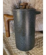 POLIVIAR French Press Coffee Maker 7379 Dual-Filter Screen Gray double wall - $24.99