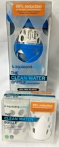 Aquasana Clean Water Filter Bottle Blue + 2 Refills  - $24.95