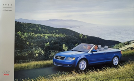2003 Audi A4 CABRIOLET sales brochure catalog 03 US 1.8T 3.0 - £6.29 GBP