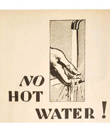 1929 Gillette Razor Blades No Hot Water Advertisement Shaving Hygiene DWY10 - €17,16 EUR