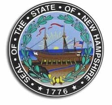 New Hampshire - 3.5&quot; State Seal - $56.31 MXN