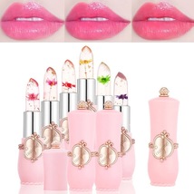  6-color transparent moisturizing jelly color changing lipstick temperature chan - £7.18 GBP+