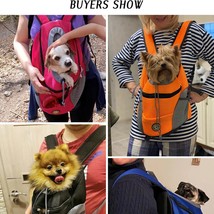 Pet Dog Carrier Bag Carrier For Dogs Backpack  Portable Travel Breathabl... - £35.73 GBP+
