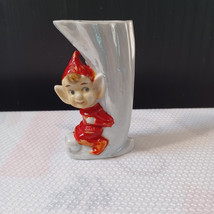 Vintage Red Elf Pixie Vase - Made in Japan - €7,73 EUR