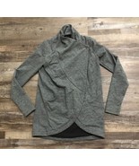 Lululemon Jacket Thats A Wrap Womens Size 4 Gray Long Sleeve Active - £33.51 GBP