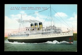 f2060 - Canadian Ferry - Princess Kathleen , built 1925 - postcard - £2.45 GBP