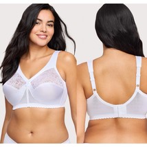 Glamorise MagicLift Original Support Bra White 56C Style 1000 NWOT - $39.59
