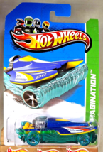 2013 Hot Wheels #73 HW Imagination-Surf Patrol MAD SPLASH Blue/Green Variation - £6.48 GBP