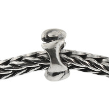 Authentic Trollbeads Sterling Silver 11144I Letter Bead I, Silver - £10.20 GBP