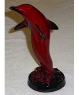 *ULTRA RARE* Royal Doulton Flambe Dolphin Collectible Figurine "The Leap" - GIFT - £2,706.80 GBP
