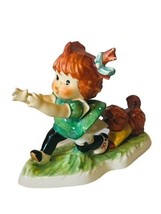 Goebel Hummel Figurine vtg W Germany MI Redheads byj9 eeek dog Charlotte 1957 - £59.21 GBP