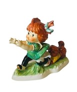 Goebel Hummel Figurine vtg W Germany MI Redheads byj9 eeek dog Charlotte... - £58.40 GBP