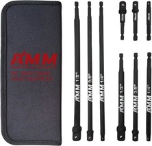 Amm 9-Piece Impact Grade Socket Adapter Set，1/4&quot;, 3/8&quot;, And 1/2&quot; Drive |... - $746.78 MXN