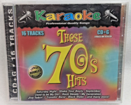 Karaoke Bay Those &#39;70s Hits (CD+G, 1999, Sterling Entertainment Group) NEW - $20.46