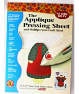 Applique Pressing Sheets 13&quot;x17&quot; Non-Stick Fabric Sheets Country Angel 1996 - €32,99 EUR