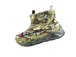 NEW Champion Rally Drizzle Hi Camo Sneakerboots Rain Waterproof Shoes Me... - £47.94 GBP