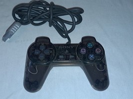 Playstation PS1 PS2 Controller Smoke Gray Clear Transparent SCPH-1080 - £20.84 GBP