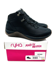 Ryka Women Echo Lace-Up Hiker Boots - BLACK, US 6M / EUR 36 - £27.22 GBP