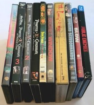 Don Juan DeMarco, Fear And Loathing, Pirates 1-3, Blow, Edward Scissorhands... - £18.08 GBP