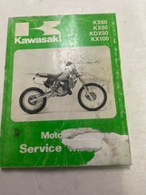 1988 1992 1995 Kawasaki KX60 KX80 KX100 KDX80 Service Réparation Shop Manuel OEM - £19.62 GBP