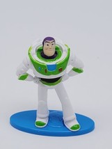 Toy Story Buzz Lightyear 2019 Mattel toy PVC figure Blue Base &amp; Hands On... - £7.58 GBP